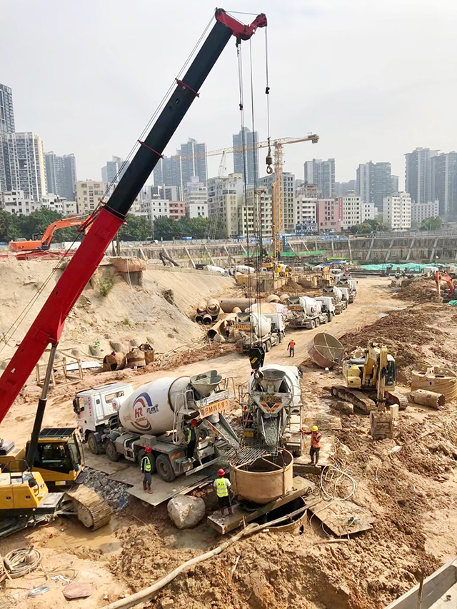 广东深圳重大工程项目桩基基础工程