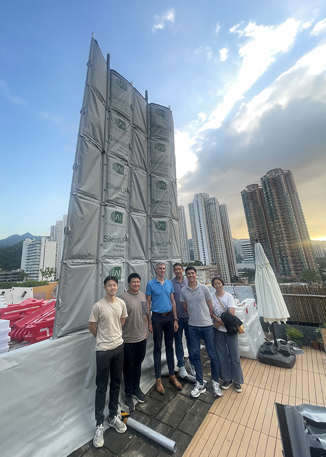 上海ICE参观了声学创新有限公司（AI）在香港的办公室