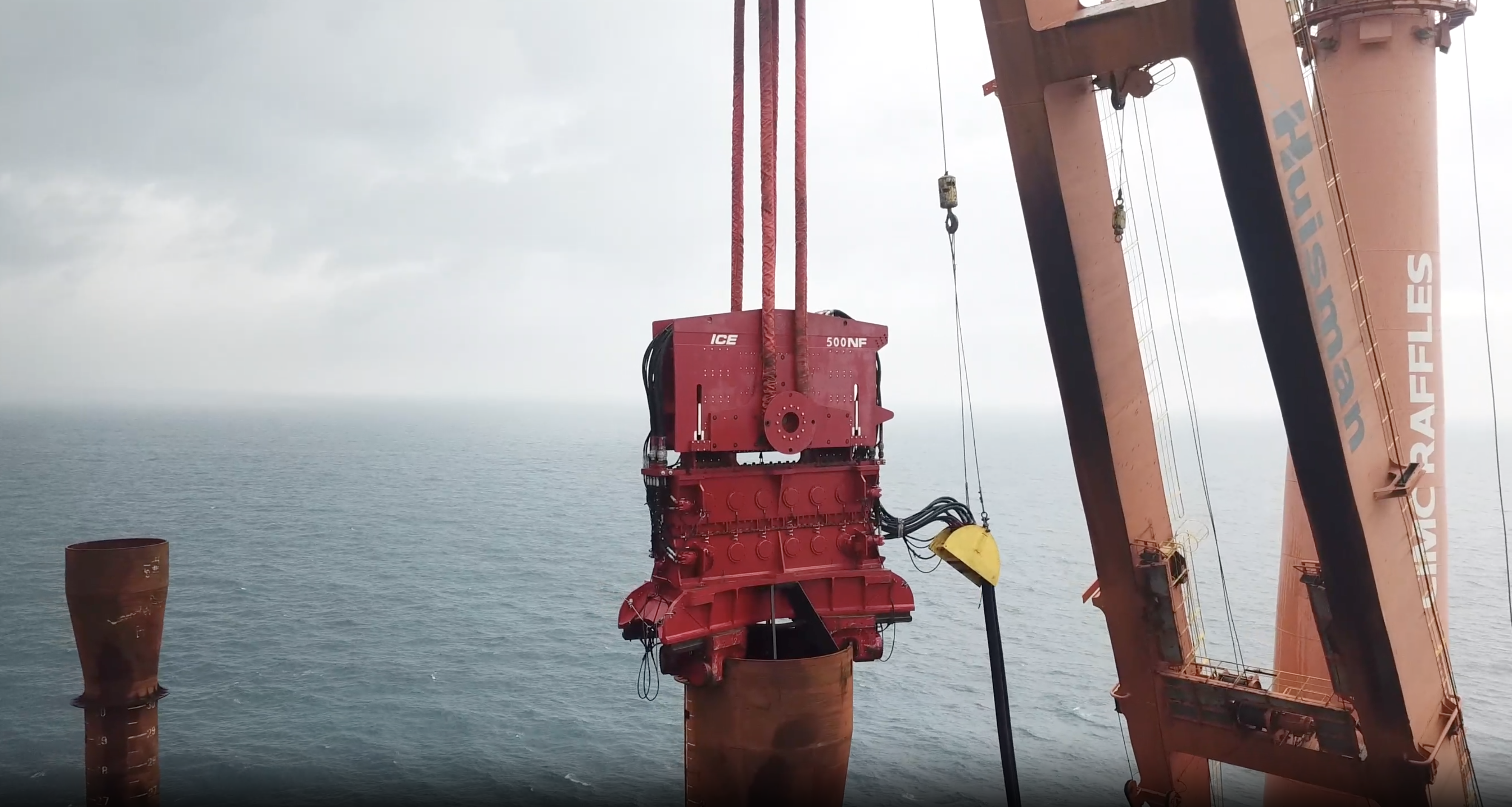 ICE's largest: 500NF working offshore